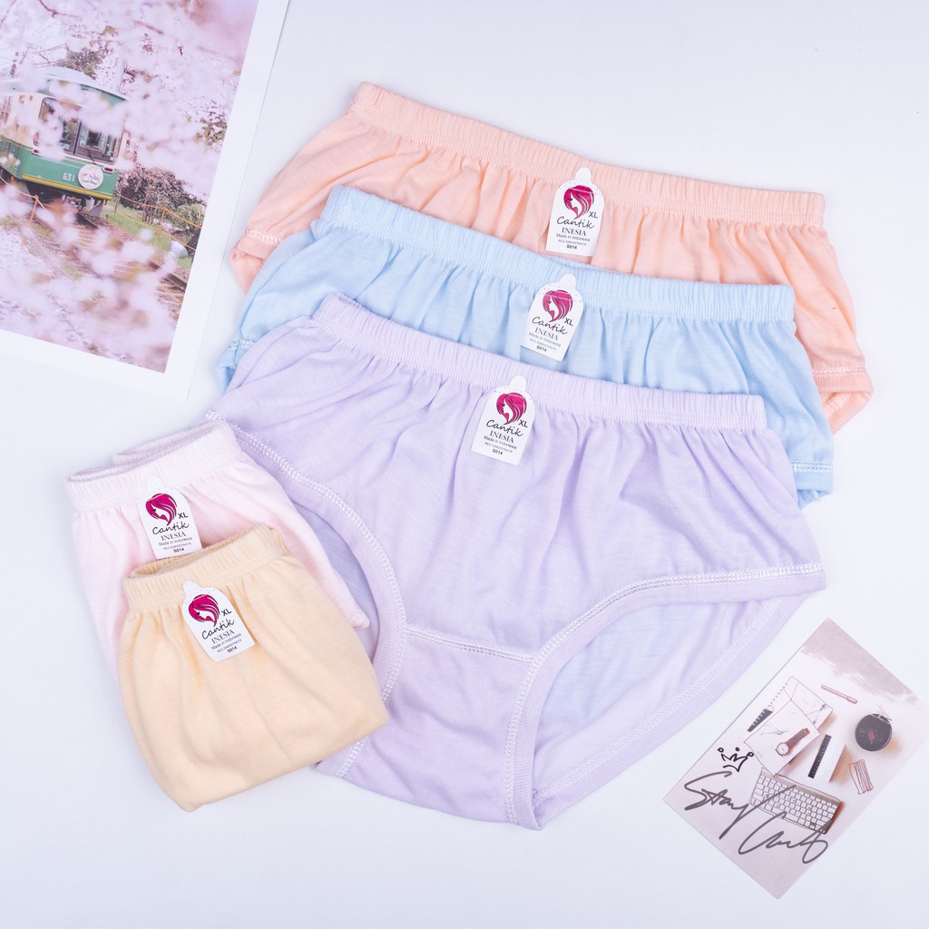 IL- Celana Dalam Wanita Katun CD BUMIL dan NON BUMIL JUMBO SIZE / CD Jumbo / IBU HAMIL CD WANITA CANTIK INESIA