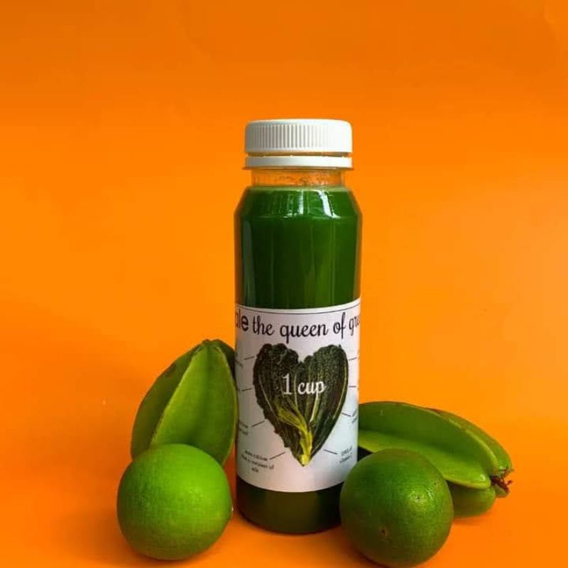 

minuman jus kale organik 250 ml