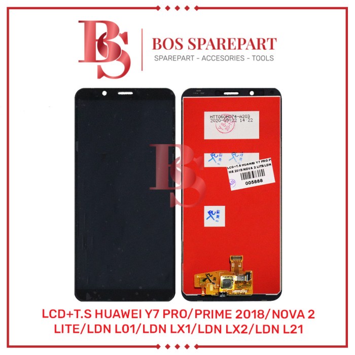 Hp Lcd Touchscreen Huawei Y7 Pro/Prime 2018/Nova 2 Lite/Ldn L01/Ldn Lx1/