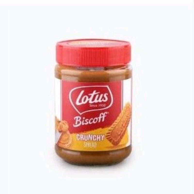 Lotus Biscoff Spread selai roti lotus biscoff crunchy 380gr