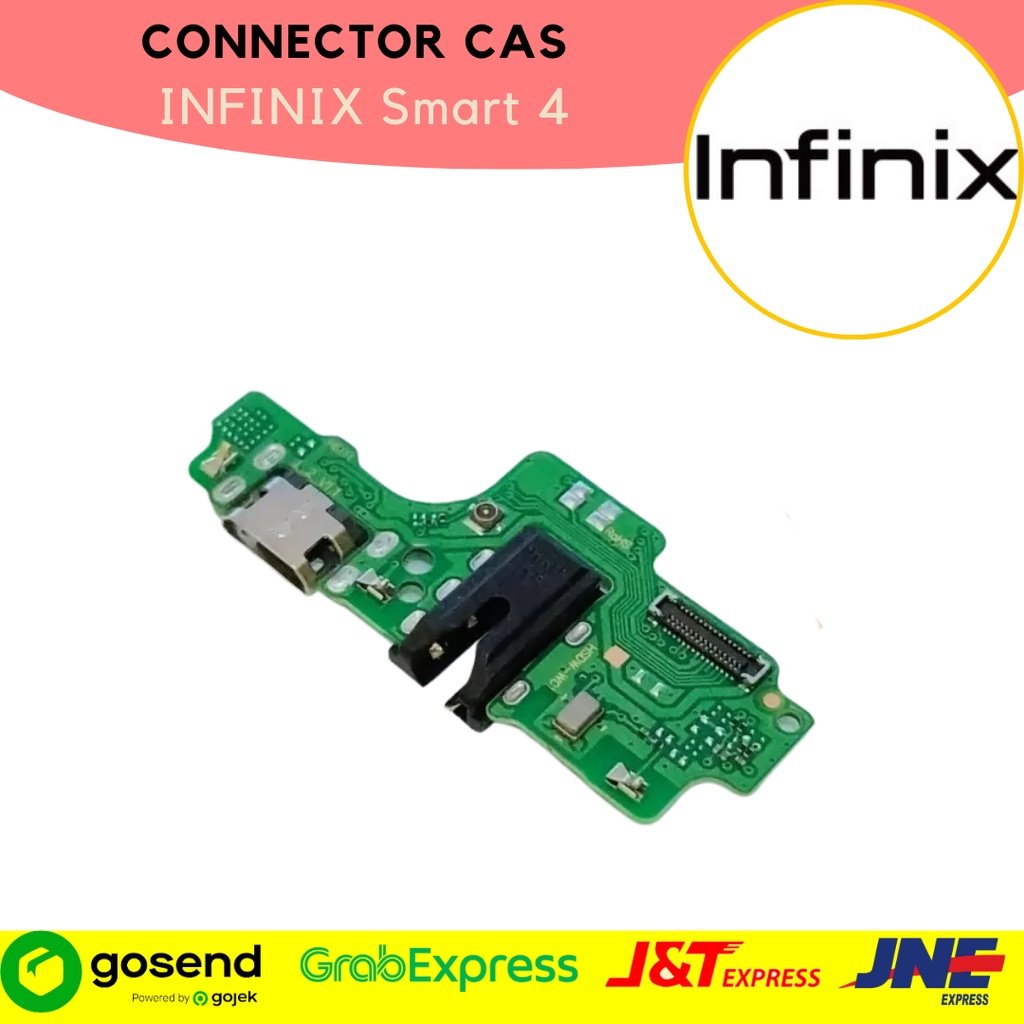 Konektor colokan cas Infinix Smart 4 bergaransi