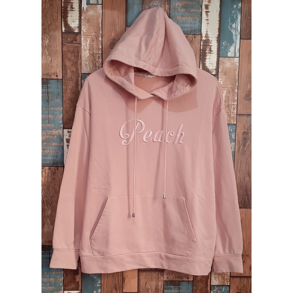 Hoodie Kuose Peach