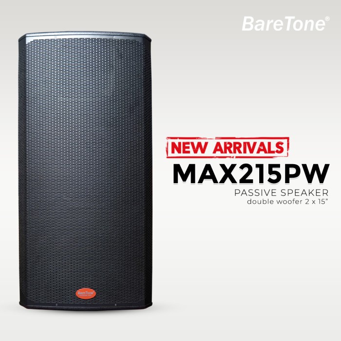 SPEAKER PASSIVE BARETONE MAX215PW - Garansi Resmi 1 th