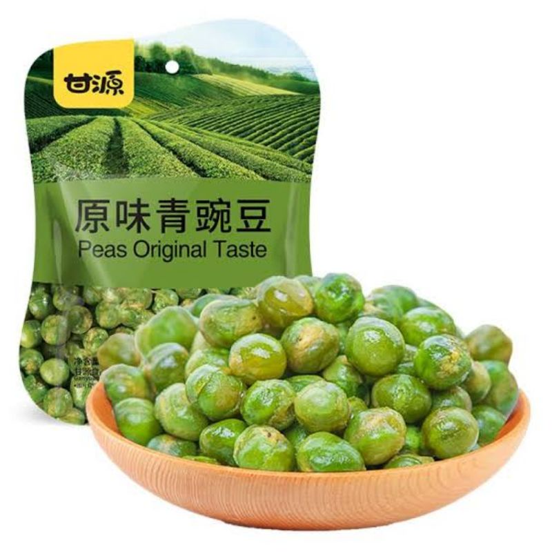 

Halal Snack Cemilan Aneka Kacang Polong Green Peas / Kacang Hijau 75gr