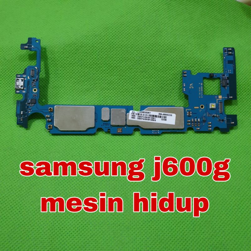 MESIN SAMSUNG J600G J6 2018 HIDUP BACA DISKRIPSI