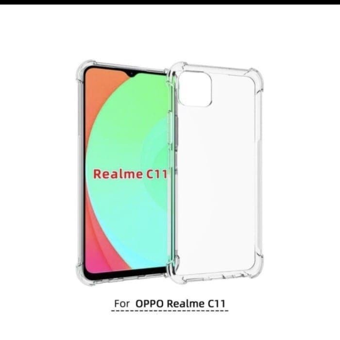 Case HP Anti Crack Realme C11 6.5" Soft REALME C11 CasinG AGH