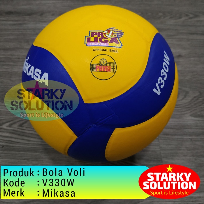 MIKASA V330W POLOS BOLA VOLI PROLIGA ORIGINAL