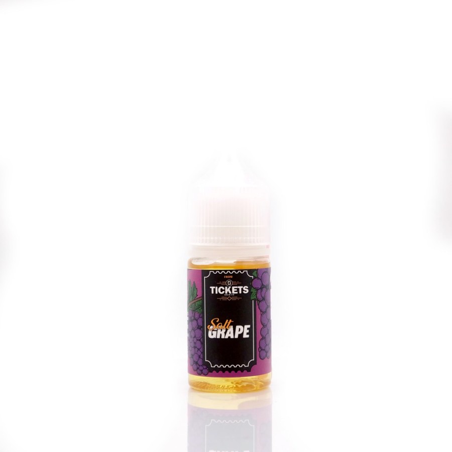 EJM LIQUID TICKETS GRAPE 30ML 35MG SALT NICOTINE AUTHENTIC