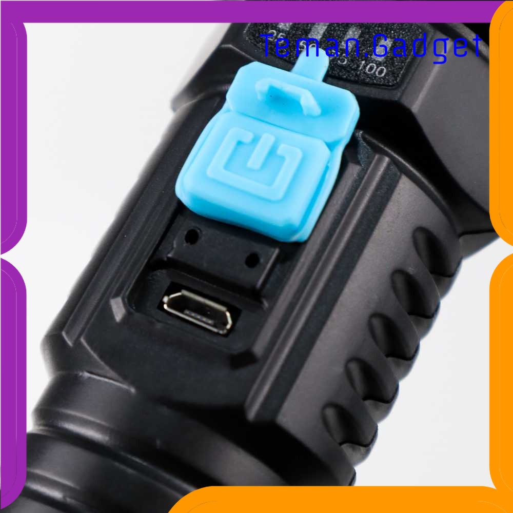 TG-SNT Pocketman Senter LED Waterproof USB  XPE 500 Lumens - Y-826