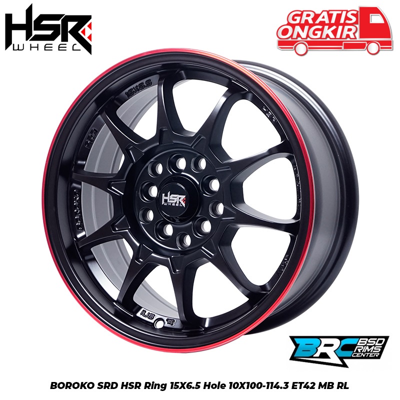 VELG MOBIL FREED, SIENTA RING 15X65 HSR BOROKO SRD