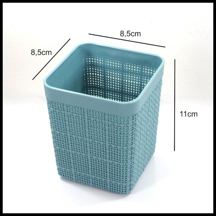 

Woven Pen Holder Container Tempat Alat Tulis