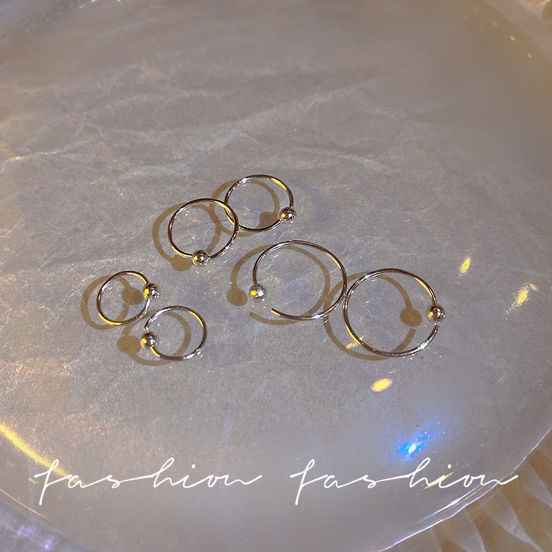 Anting Baja Titanium Korea Selatan Anting Tulang Telinga Baru Anting Aksesoris Hadiah