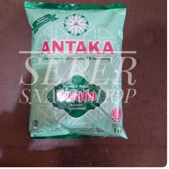 

Promo [KI3] BUMBU TABUR INSTANT / BUMBU MASAK / BUMBU MASAKAN TABUR SERBA GUNA ANTAKA BALADO 1 KG