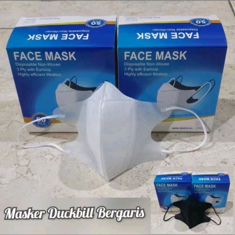 masker duckbill premium