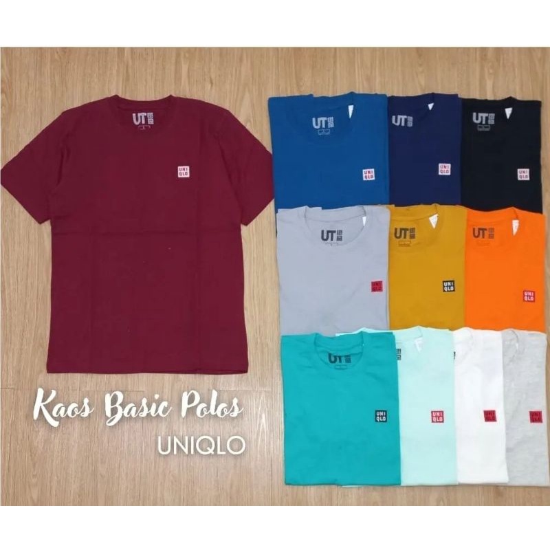 UNIQLO KAOS POLOS UNISEX