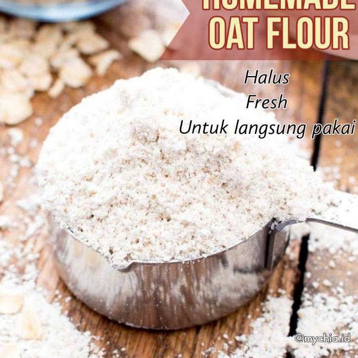 

Termurah [HJ6] Homemade Oat Flour 1kg Tepung Oats Powder