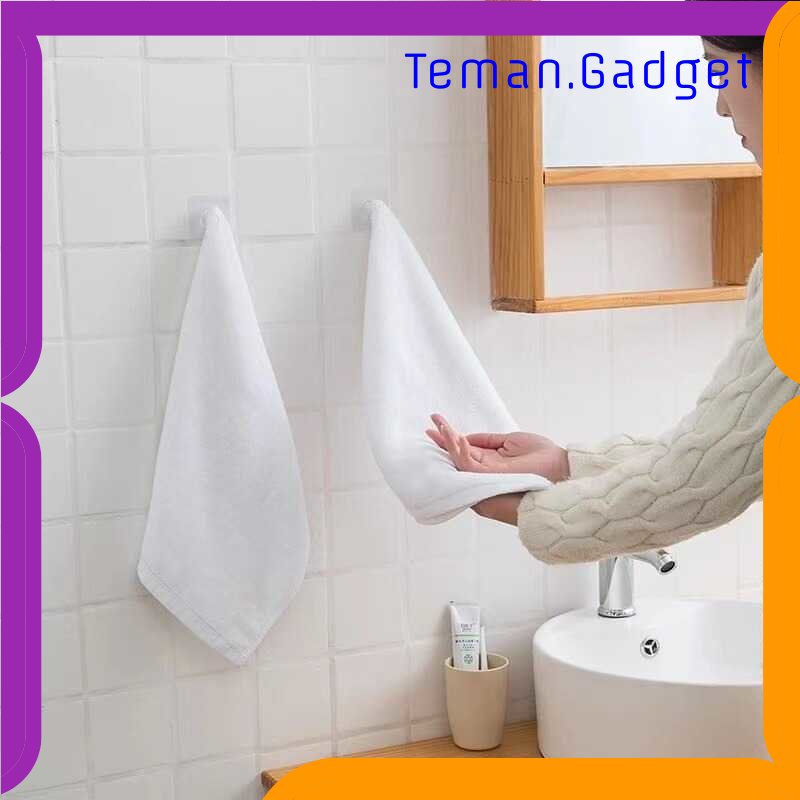 TG-RAK KITPIPI Rak Gantungan Hook Wall Hanger Organizer Adhesive 10 PCS - TC22