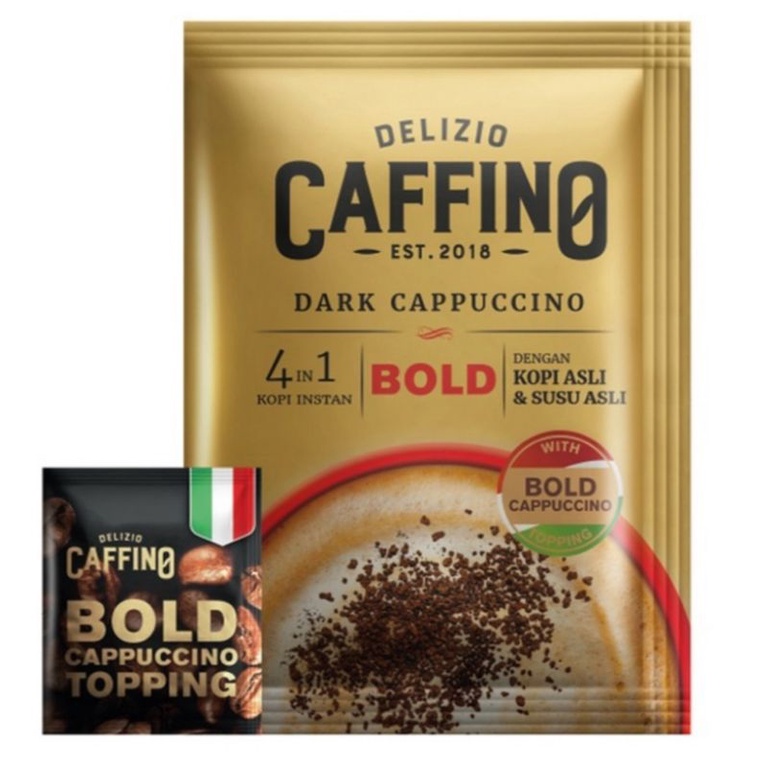 

Caffino Kopi Instan 4 In 1 Dark Cappucino 6 x25g