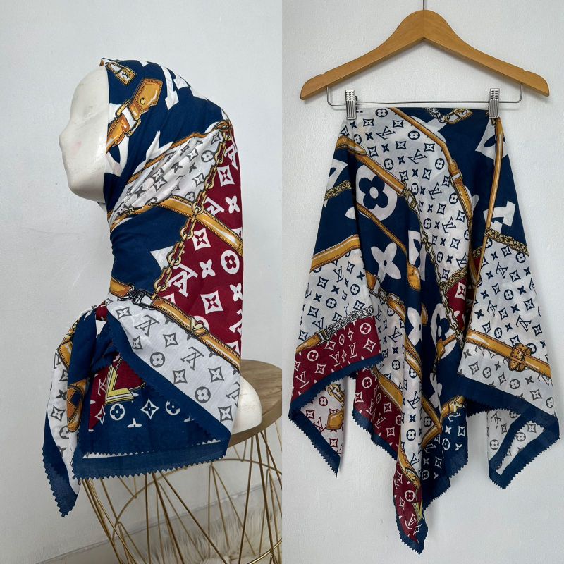 Afrahijab/ Segi Empat Voal Motif 143