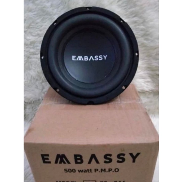 subwoofer 8 inch embassy 844