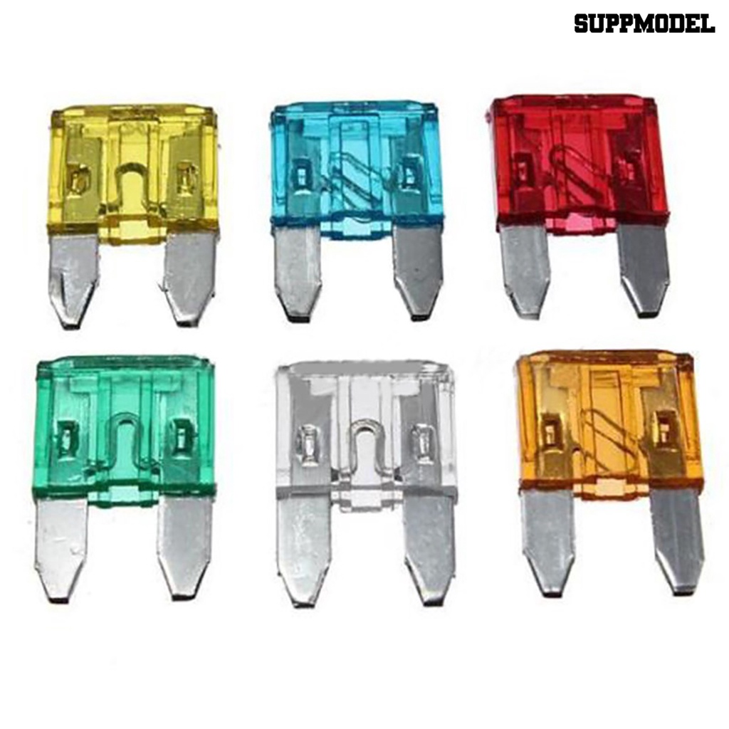 [SM] 60pcs 5/10 /15 /20 /25/30A Aneka Mobil Truk Standar Mini Blade Fuse Kit