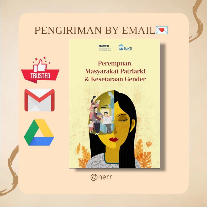 

[] Perempuan, Masyarakat Patriarki & Kesataraan Gender