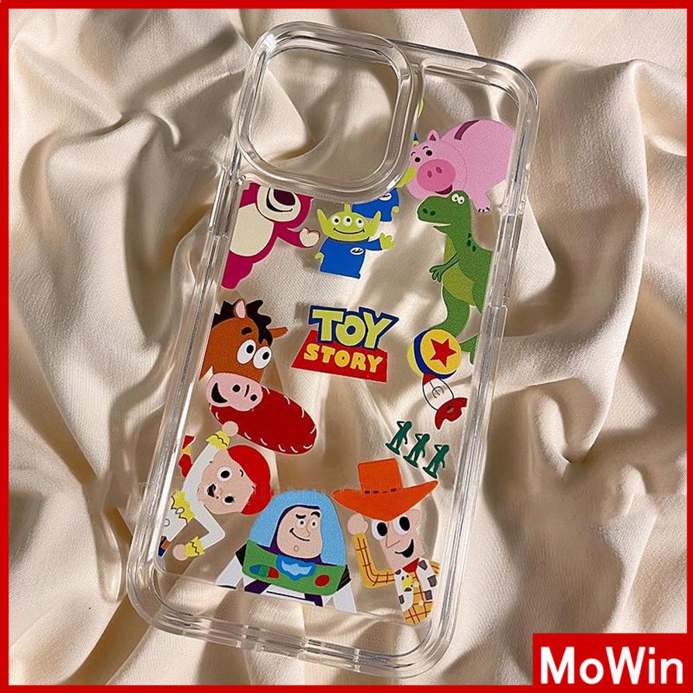 For iPhone 14 Pro Max iPhone Case Soft Case TPU Clear Case Plating Button Shockproof Cartoon Cute Compatible For iPhone 13 Pro Max 12 Pro Max 11 Pro Max 7plus XR xs max 6splus