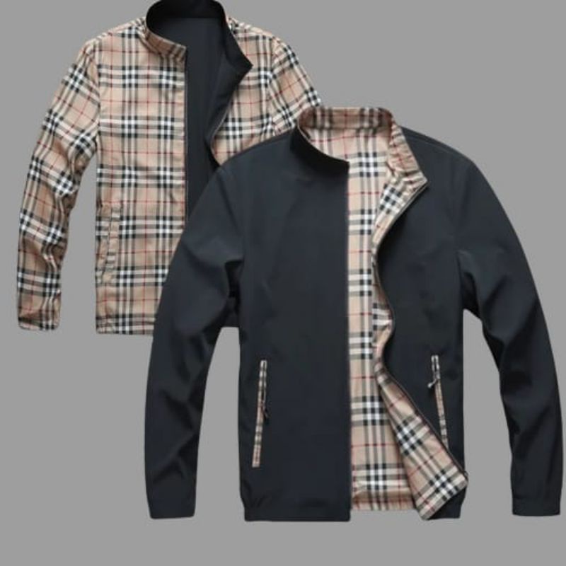 JAKET BOMBER PRIA/JAKET BOLAK-BALIK