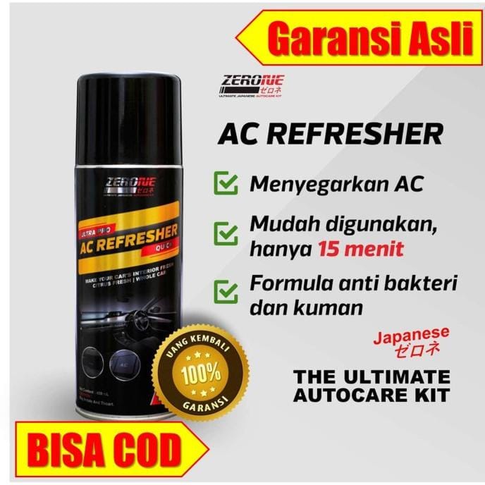 Zerone AC Refresher PEMBERSIH dan Penyegar AC mobil