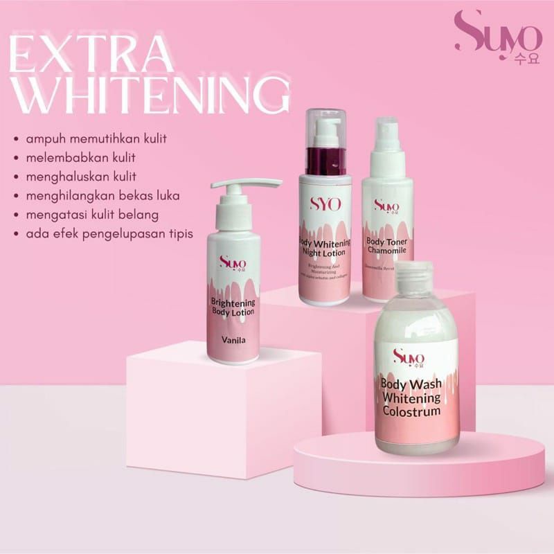 Suyo handbody extra whitening