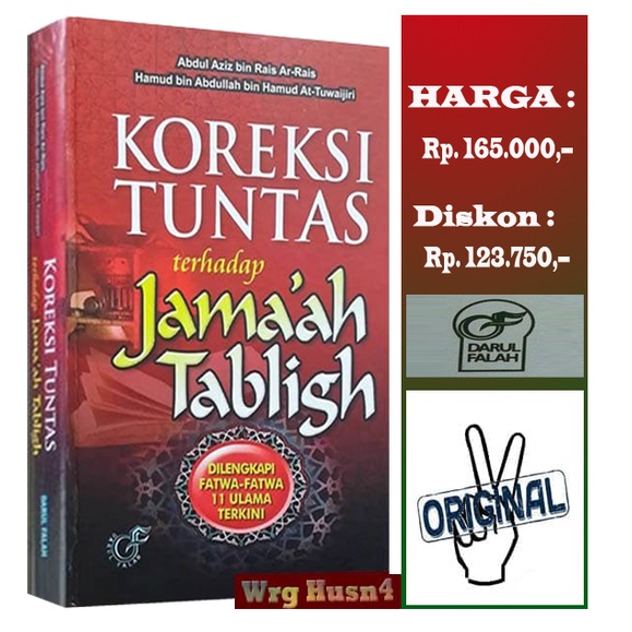 Buku Koreksi Tuntas Terhadap Jamaah Tabligh