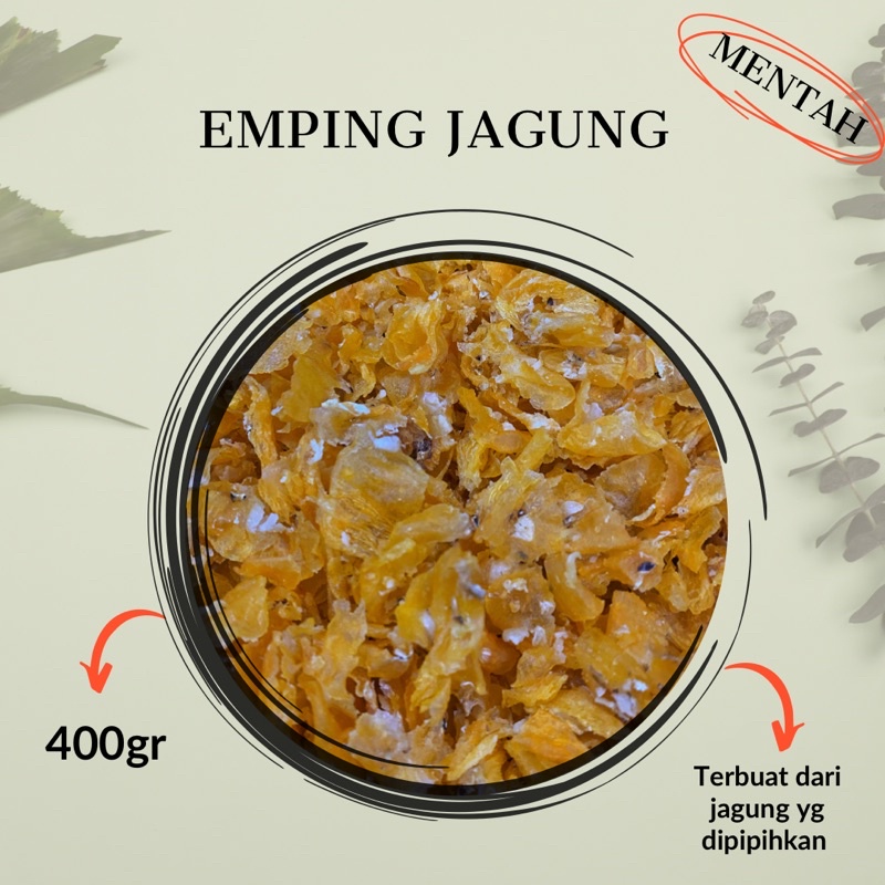 

EMPING JAGUNG (Mentah)