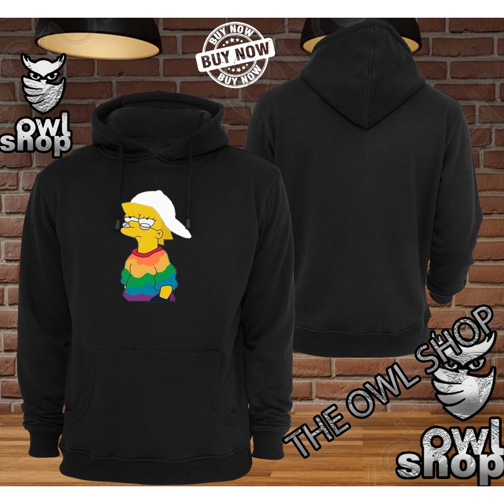 Jaket Sweater Hoodie  SIMPSON Keren Pria & Wanita   SIMPSON