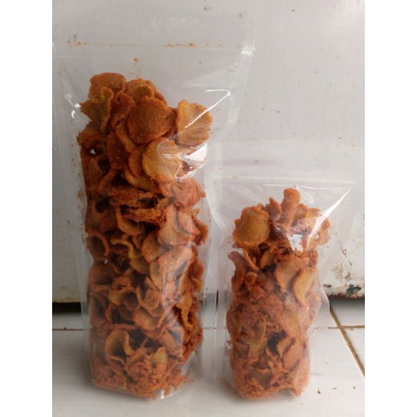 

kripik basreng 250gram - krupuk pedas basreng goreng / jajanan warung