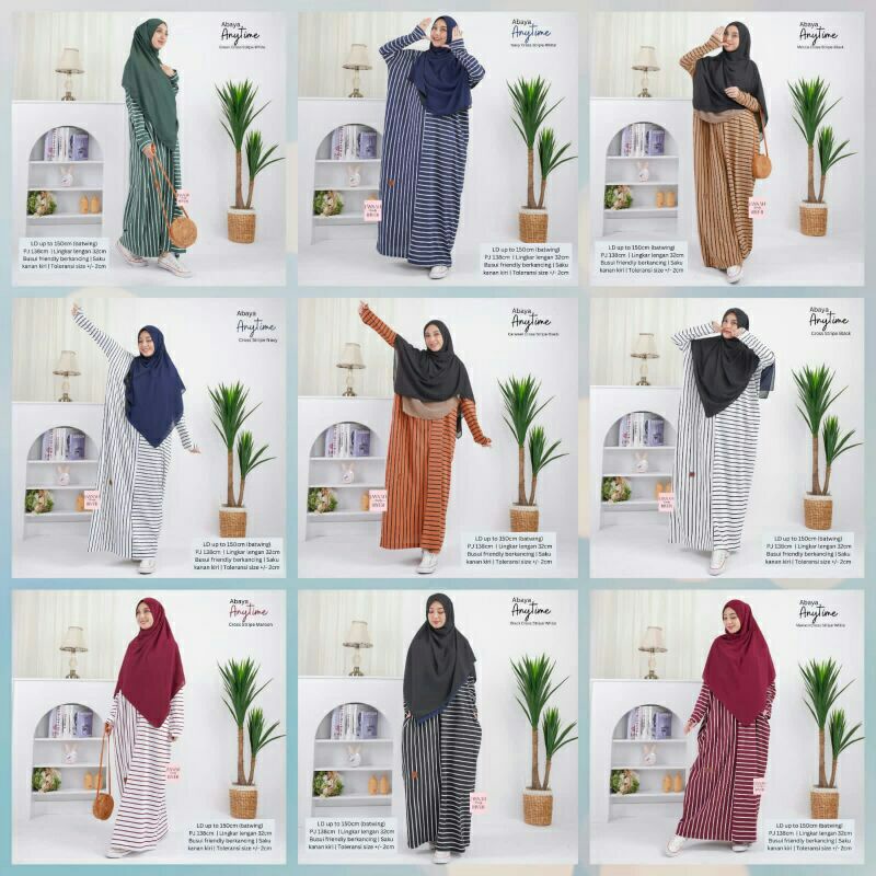 JannahRiver Casual Abaya ANYTIME Dress by Jannah River #abayapremium #abayakekinian #abayamurah