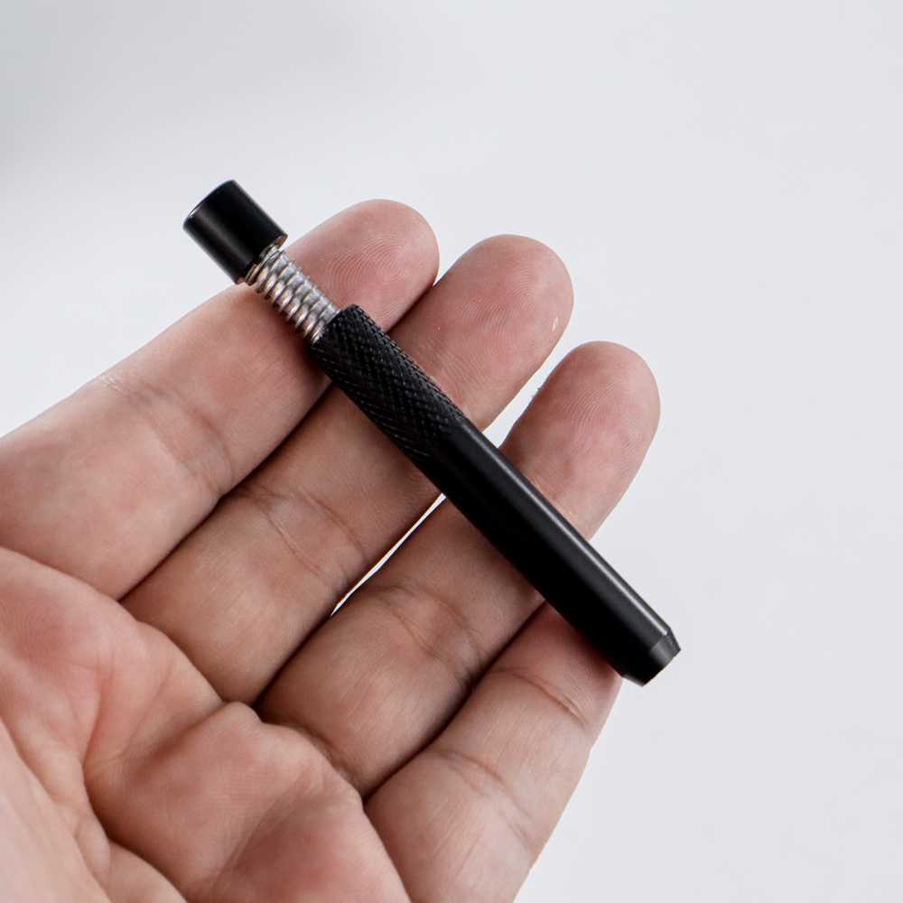 YOWEI Pipa Rokok Tembakau Smoking Metal Pipe One Hitter Pipe - YD166
