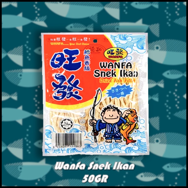 

Wanfa Snek Ikan 50GR