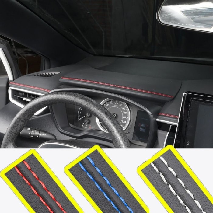 Strip Dekorasi Celah Interor Mobil Panel Dashboard Door Pintu Trim List Lis Car