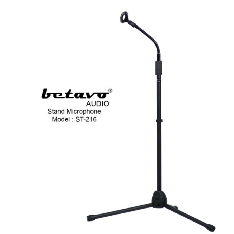 Stand Mic Berdiri Lantai Betavo ST216 Stand Microphone ST-216 Original