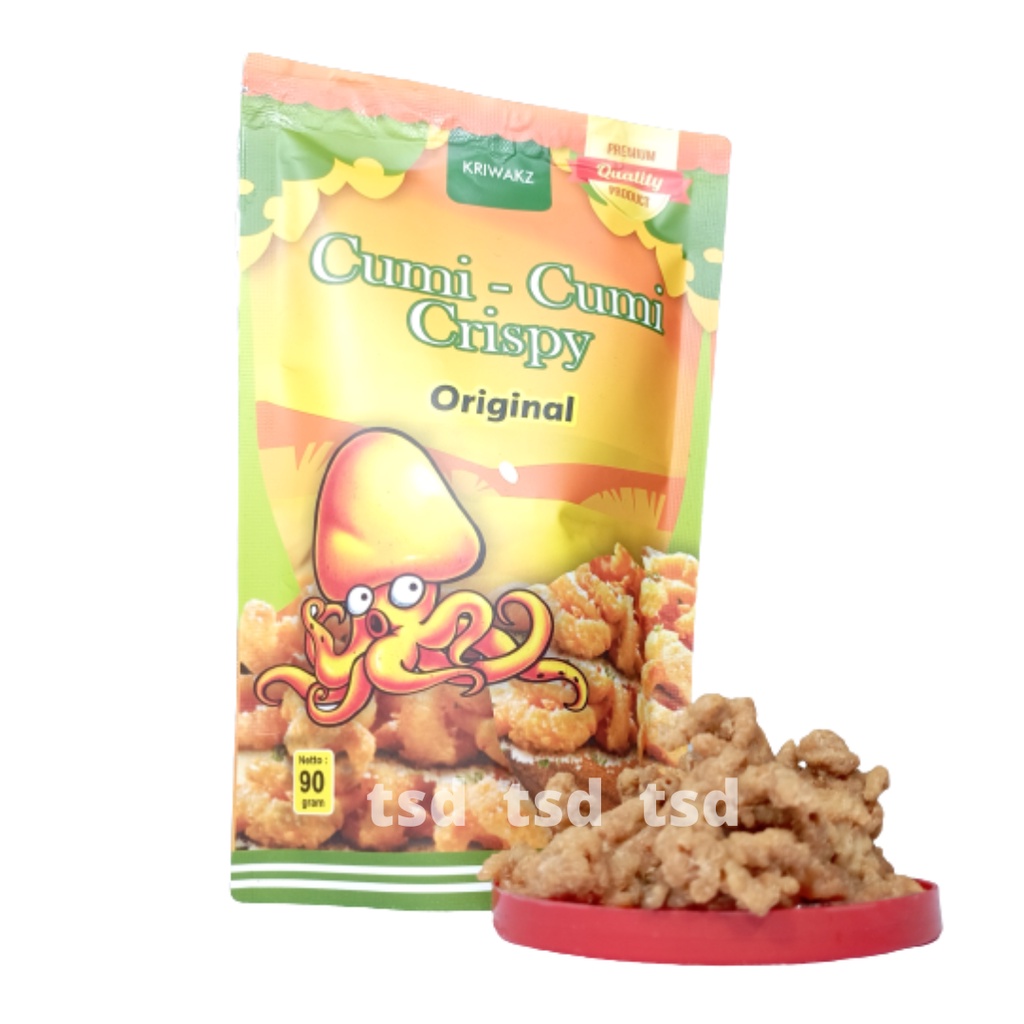 

Keripik Cumi - Cumi Tepung Krispi Crispy Seafood Gurih Renyah