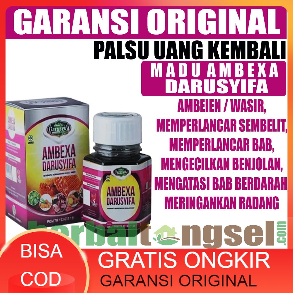 MADU AMBEXA ORIGINAL MADU AMBEIEN AMPUH MADU AMBEYEN WASIR MADU WASIR AMBEIEN PALING AMPUH HERBAL AM