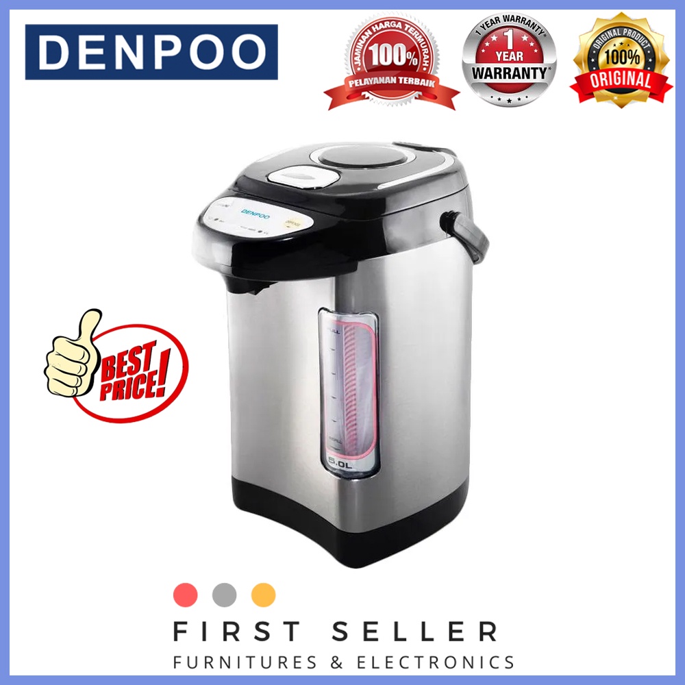 DENPOO THERMO POT / TERMOS AIR PANAS DEP-858VT / DEP 858 VT