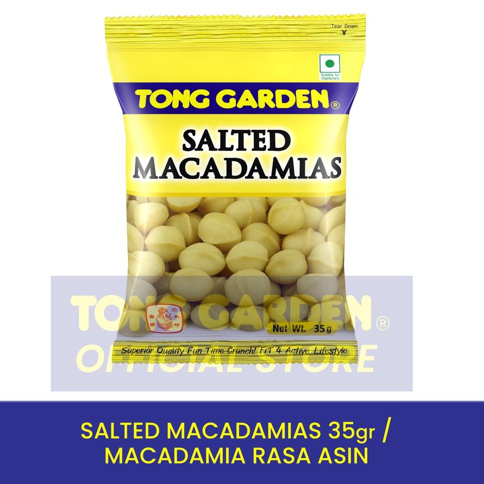 

Promo ` Tong Garden Salted Macadamia 35gr - Kacang Macadam Rasa Asin ¢