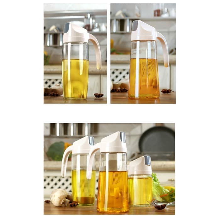 

Terlaris ✨ - Botol Minyak Kecap Saos Saus Dressing Botol Kaca Bumbu Dapur 600ml 2.1.23