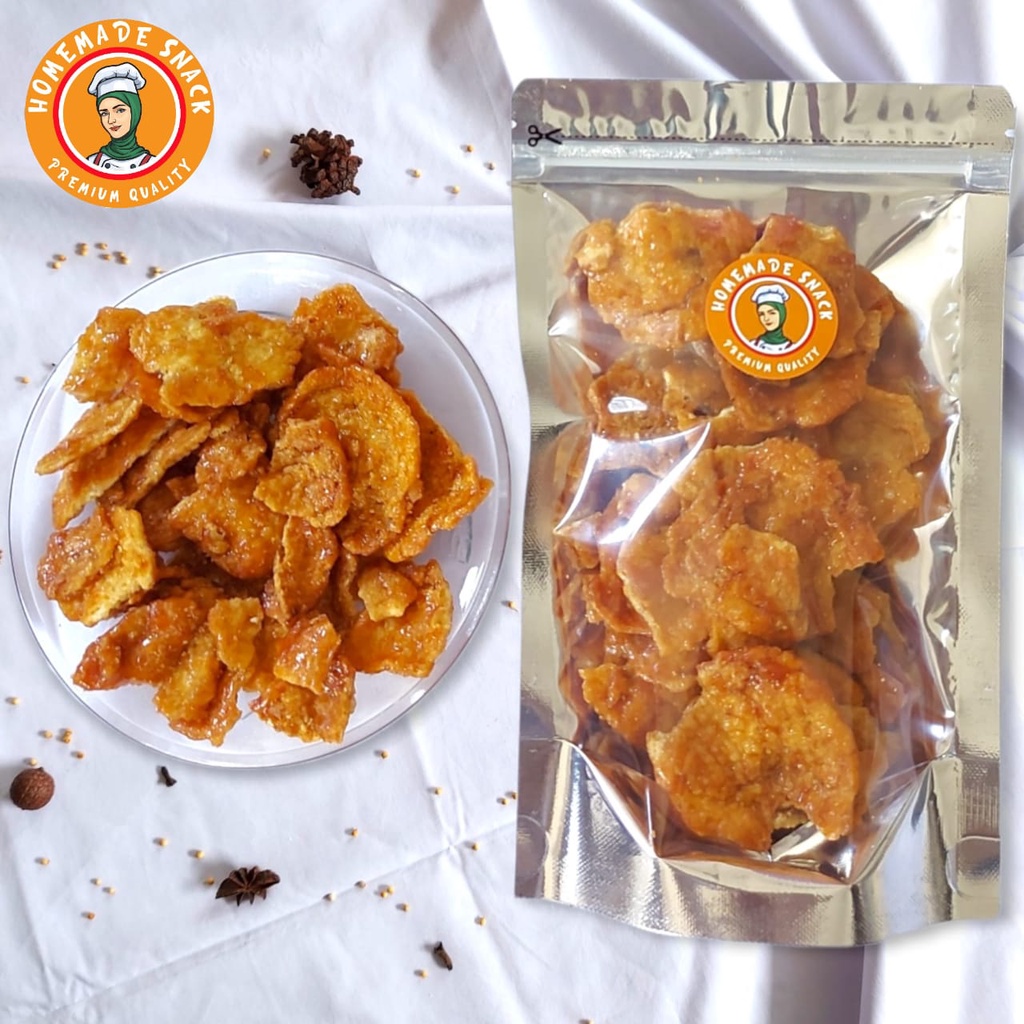 

Homemade Snack - Emping Besar Manis Pedas Homemade Snack Halal Kualitas Premium