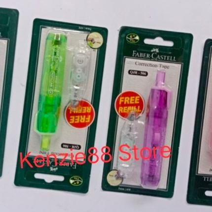 

correction tape faber castell QJR-506 (free refill)