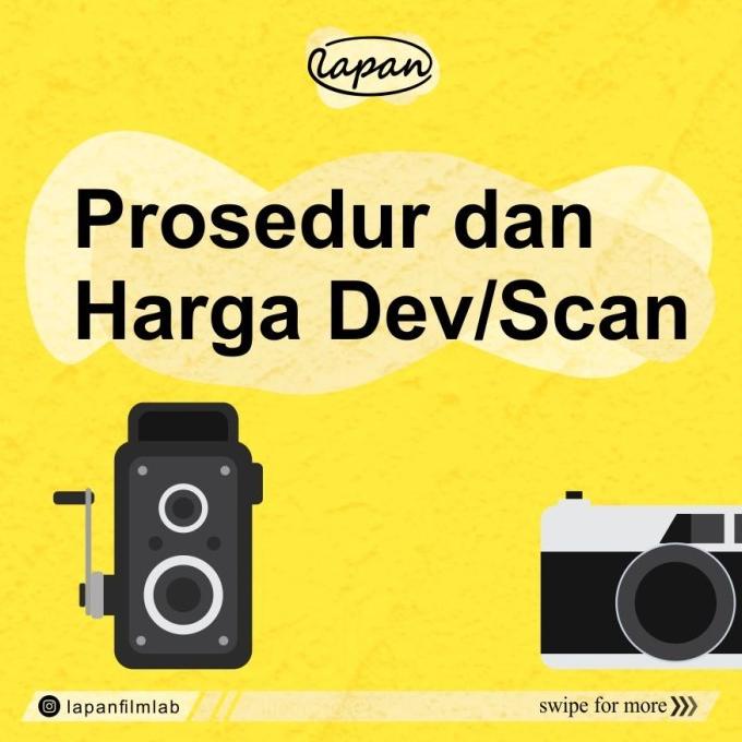 Jual Develop / Cuci & Scan Roll Film Kamera Analog Lapan Film Lab
