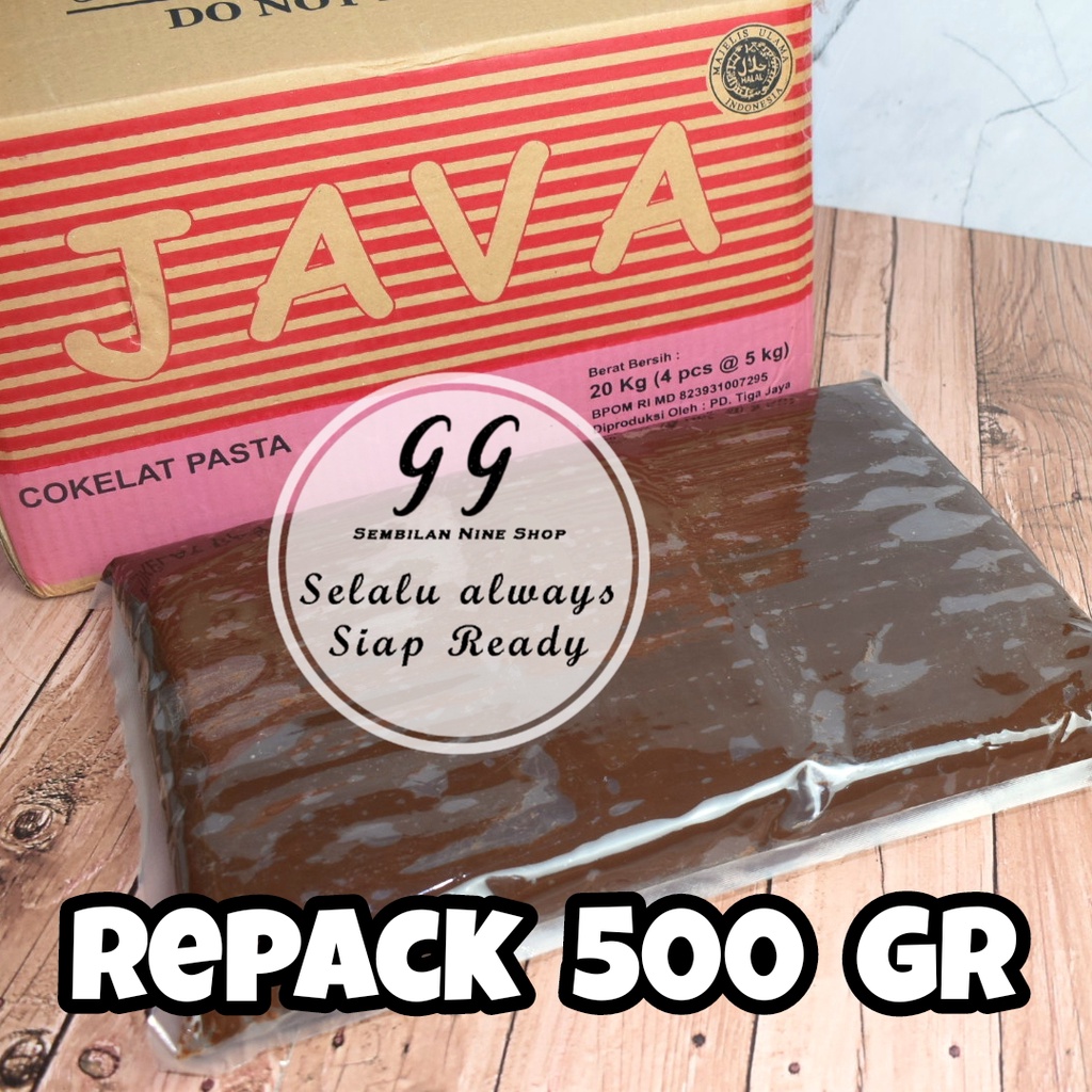 

JAVA CHOCO 500 Gram Chocolate Filling Selai Cokelat Coklat Pasta Olesan Isian Roti