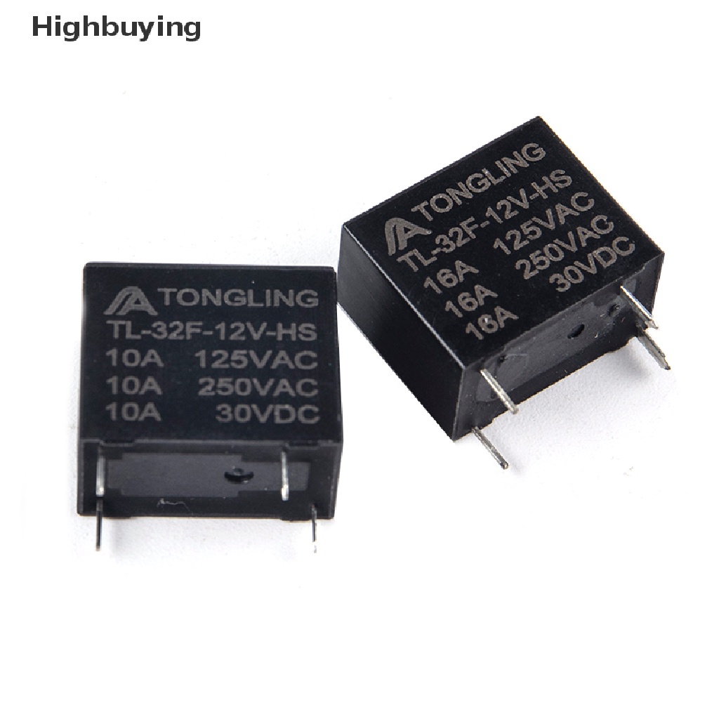 Hbid JZC-32F 5V 12V 24V Power Relays JZC-32F-005-ZS3 JZC-32F-012-ZS3 JZC-32F-024-ZS3 10A 250VAC 4PIN Glory
