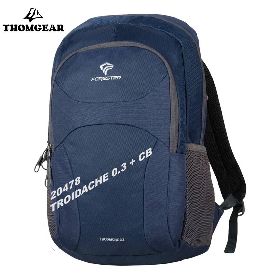 Forester 20478 Ransel Troaidache 0.3 + CB Tas Ransel Pria Wanita Ransel Daypack Thomgear Paiton Probolinggo